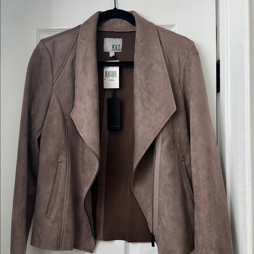 Kut from the Kloth Brown Suede Jacket